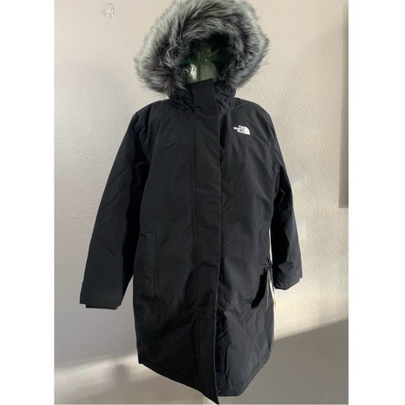 NWOT The North Face Arctic Waterproof 550-Fill
Down Parka w/ Faux Fur Trim | XXL - Picture 4 of 16